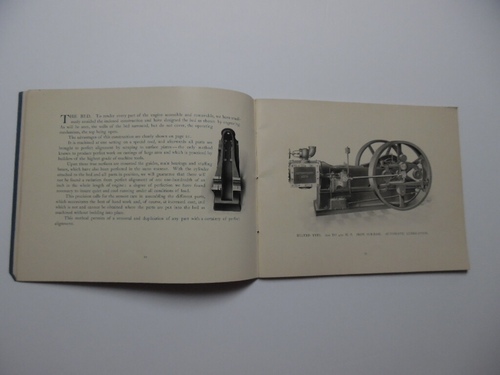 1902 Skinner Engine Company Catalog G of Automatic Engines Erie PA Antique RARE