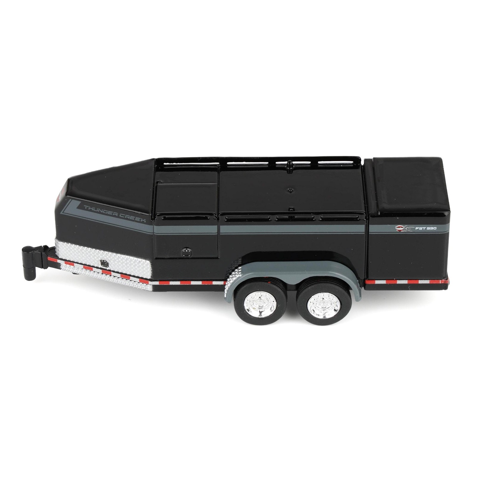 1/64 Thunder Creek FST990 Tandem Axle Fuel Trailer, Black, TCM601