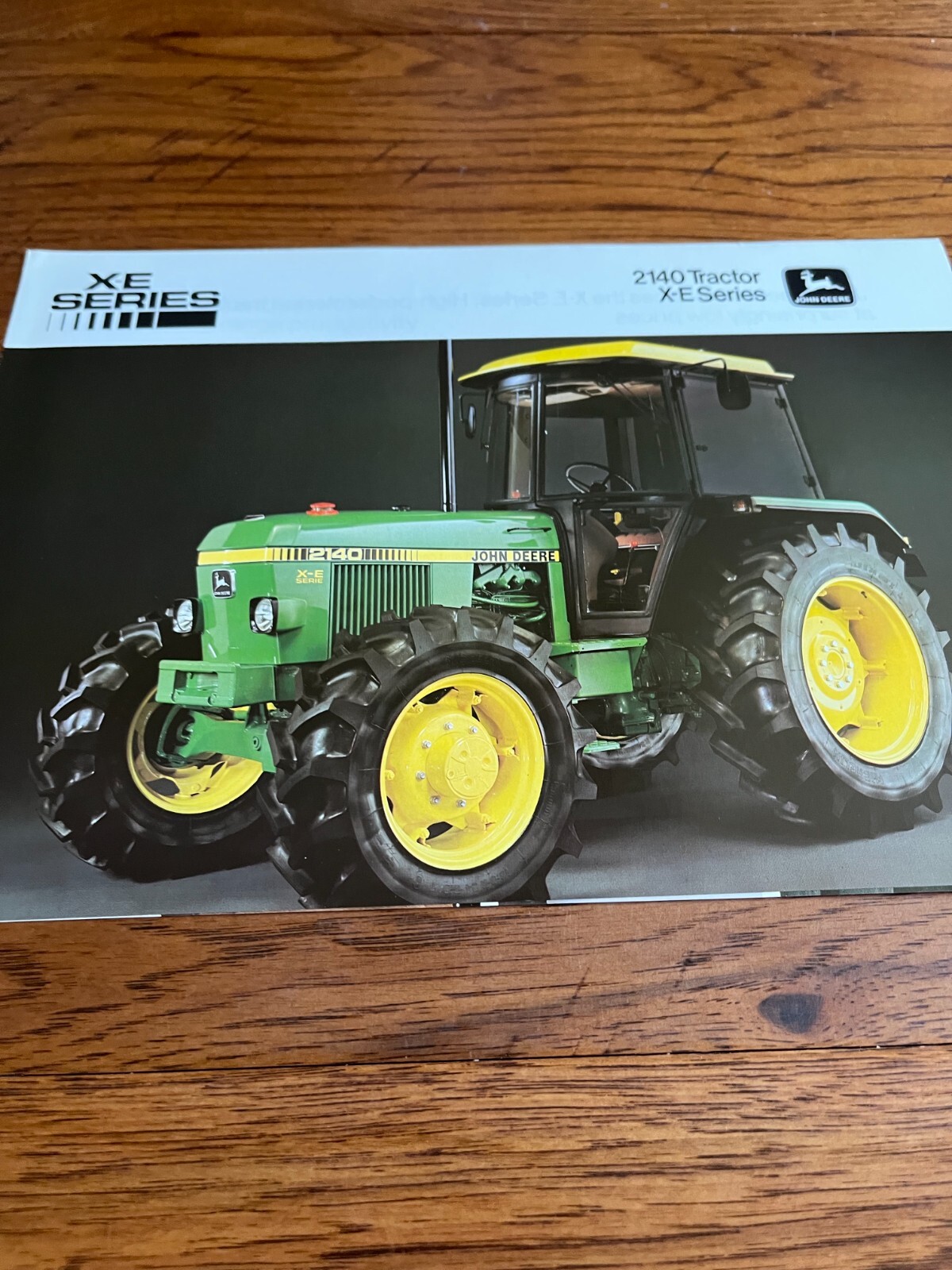 John Deere 2140 X-E Series Tractor English For 1984 Brochure AMIL21 ver2