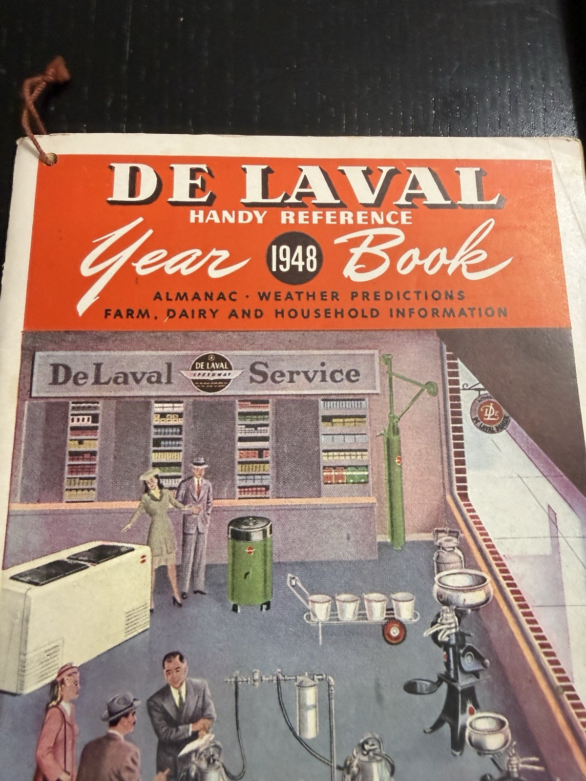 De Laval Handy Reference Yearbook 1948 Bergeron Product Station Charlotte MI