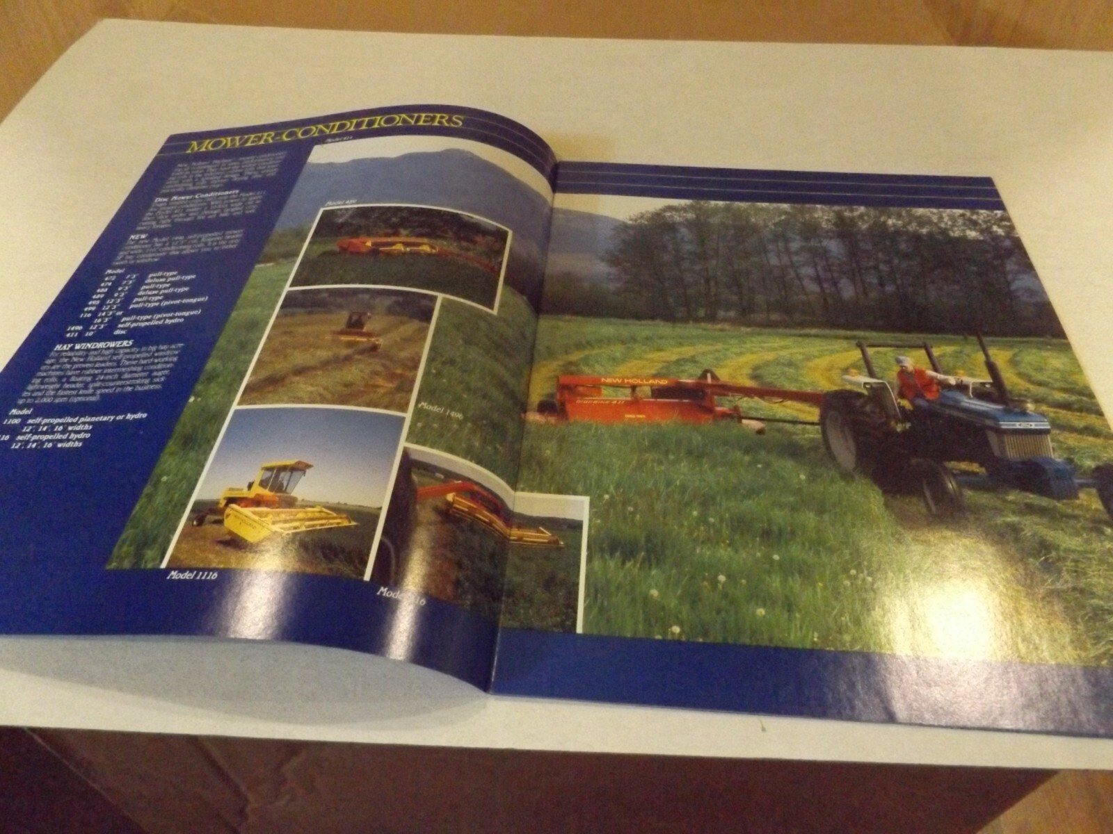 SPERRY NEW HOLLAND NEWS EQUIPMENT BUYER&rsquo;S GUIDE 1986, LIT # 6175164