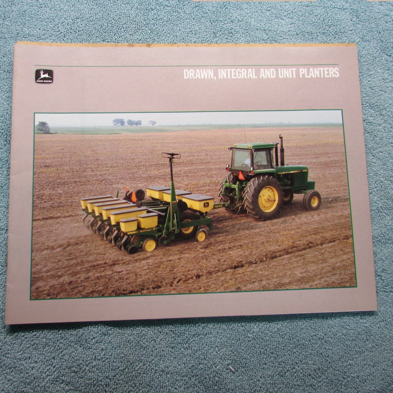 John Deere Brochure&rsquo;s (3) Moldboard Plows, Unit Planters, Round Balers