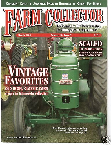 Lincoln Highway, ½ scale John Deere Model D Tractor, Corn Shellers, Geiser