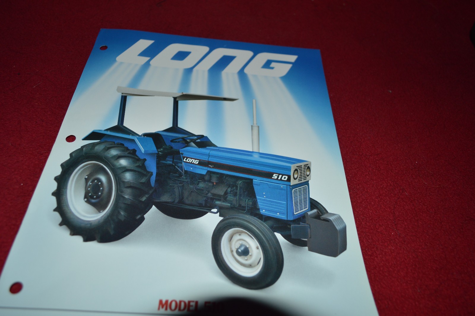 Long 510 Tractor Dealer&rsquo;s Brochure DCPA 2337 8-87