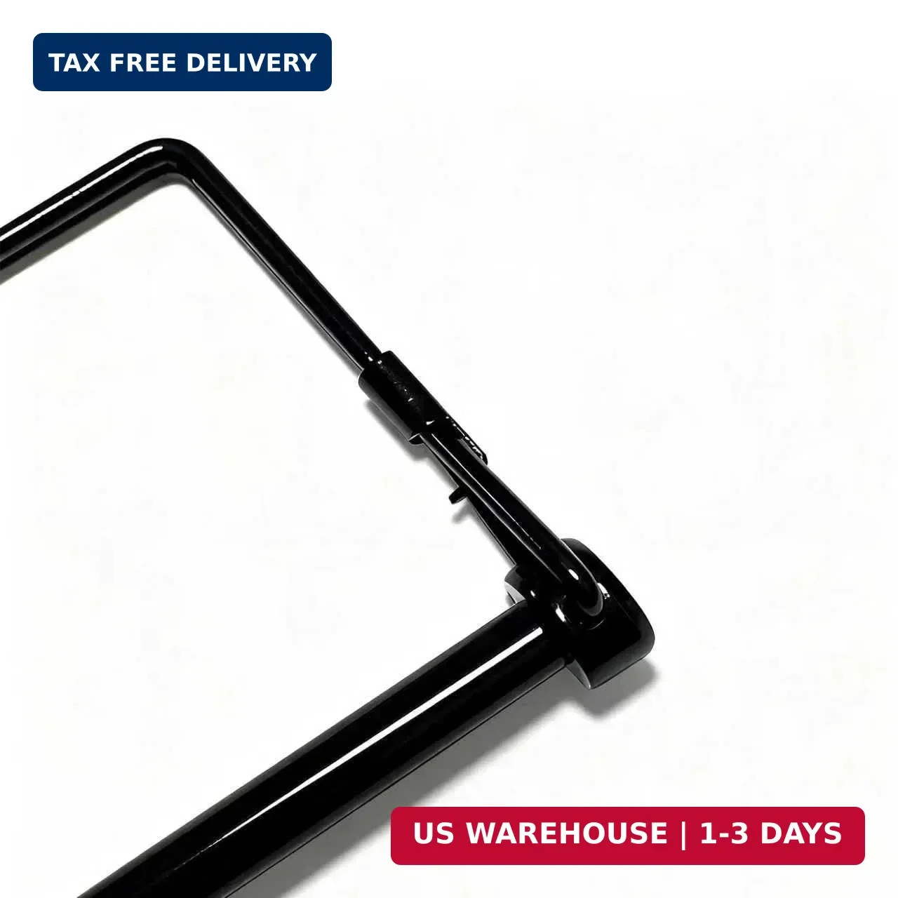 4 Pack 1/4 X 4 Inch Trailer Hitch Pin Black Heavy Duty Steel Trailer Coupler Pin