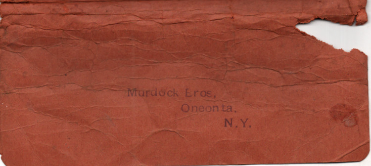 1907 Illustrated AUBURN Wagon Advertising Envelope sent from Murdock Eros, Oneon