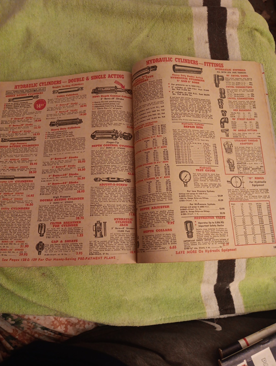1961 Tractor SUPPLY COMPANY PART GUIDE Blue BOOK Agricultural Machinery Magazine