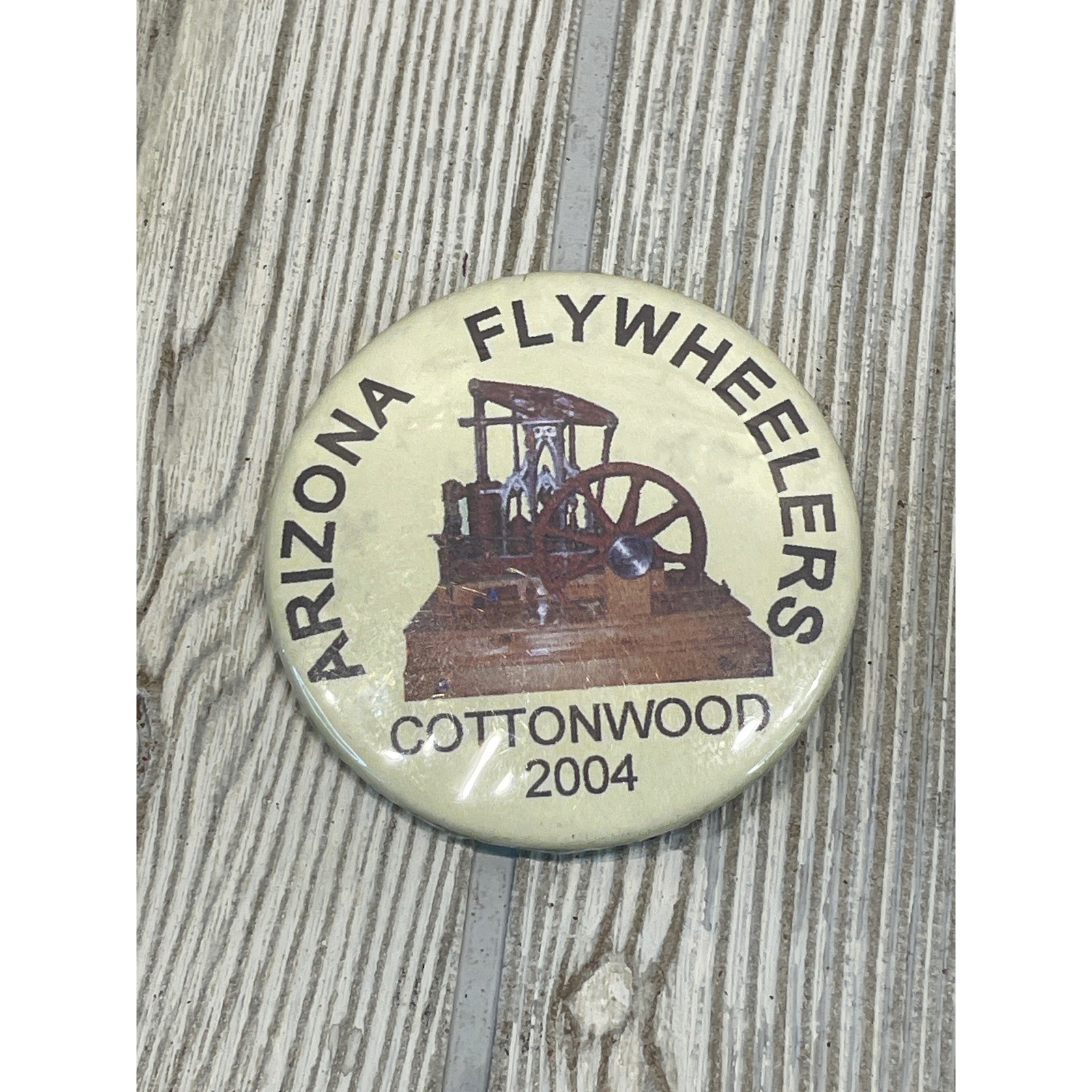 VTG Tractor Engine Club Magnet & Buttons Cedar Valley Arizona Flywheelers Lot