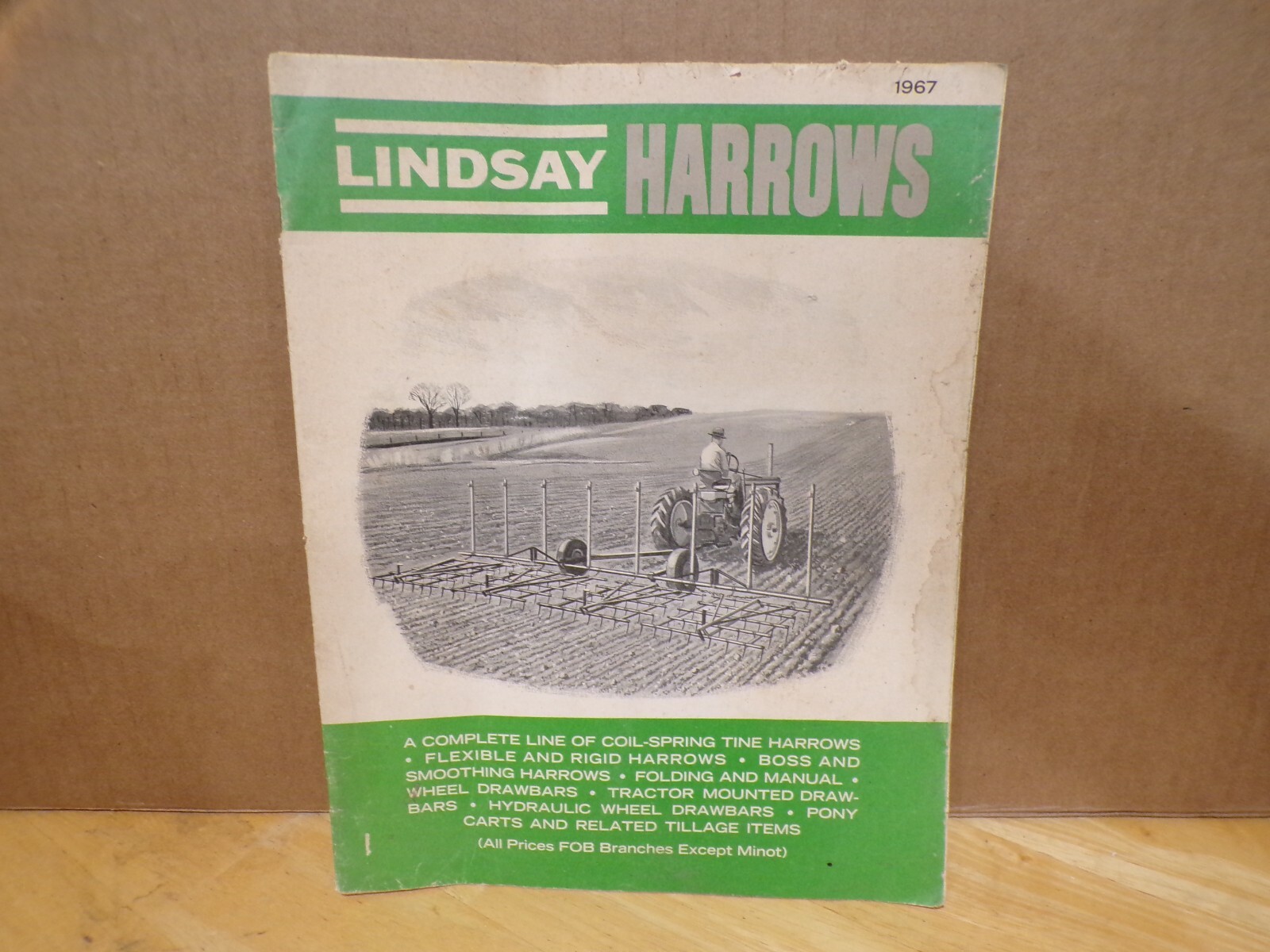 1967 Lindsay Harrows Dealer Catalog Lindsay Bros Minneapolis MN Farm Equipment