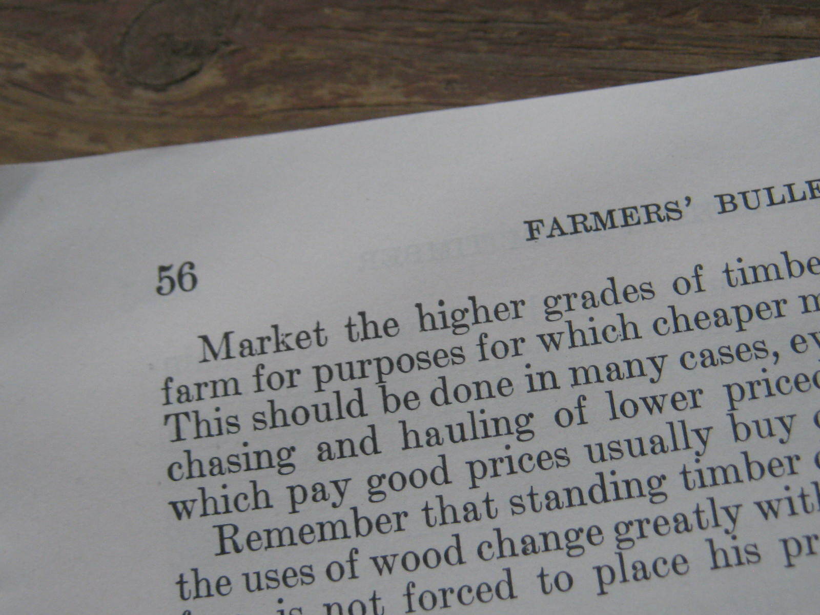 1940 US Department Agriculture Farmer&rsquo;s Bulletin Measuring Marketing Farm Timber