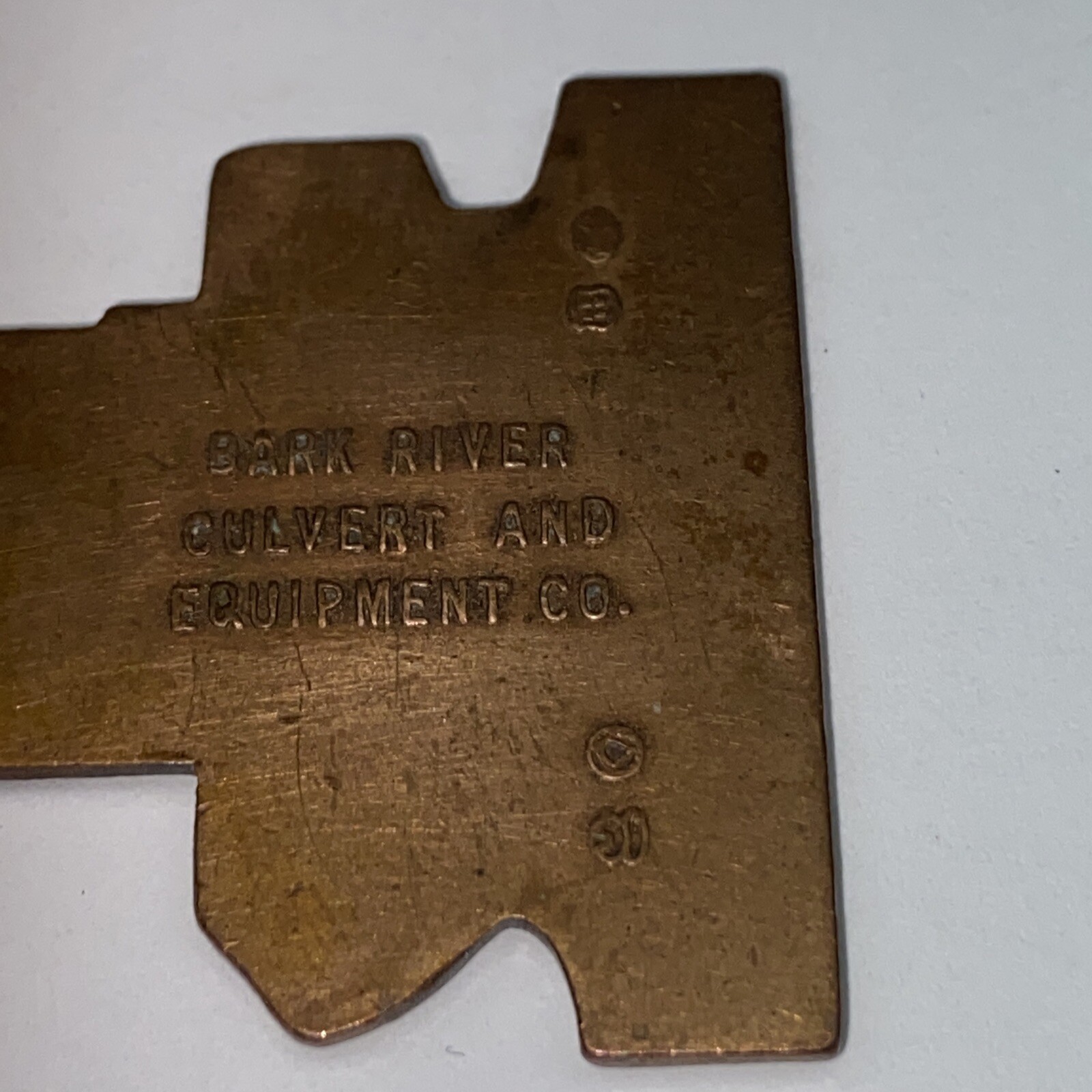 Watch Fob Frank Hough Payloader Bark River Heavy Equipment Dealer Eau Claire WI