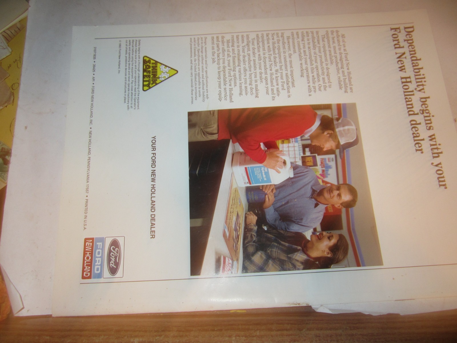 1992 New Holland Pull-Type Forage Harvester 718 790 900 Sales Brochure
