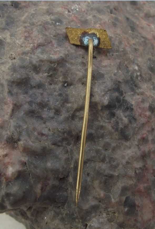 Small Zetor Farm Tractor Czechoslovakia Agriculture Crop Farming Logo Pin Badge