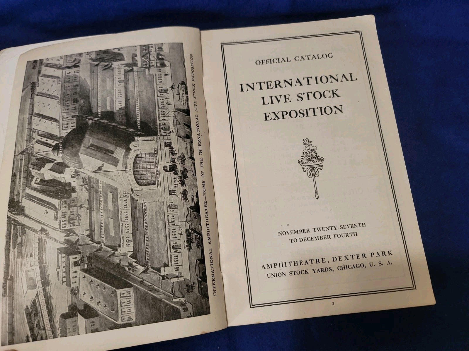 1920 International Livestock Exposition Catalog Book Chicago Union Stock Yards