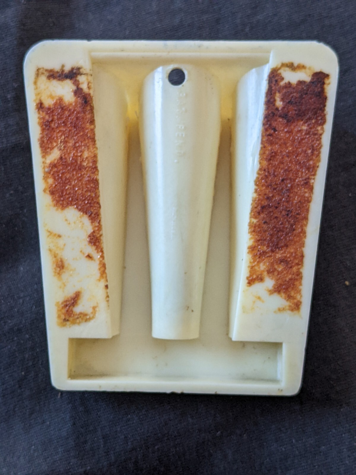Hawk eye farm equipment dealer advertising pen holder cedar rapids, Des Moines