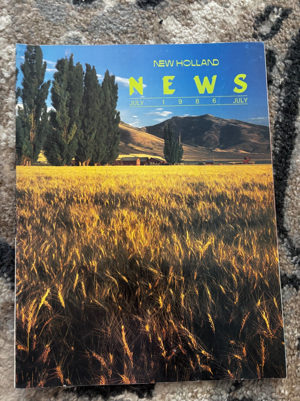 Ford New Holland News July 1986 Brochure DCPA26