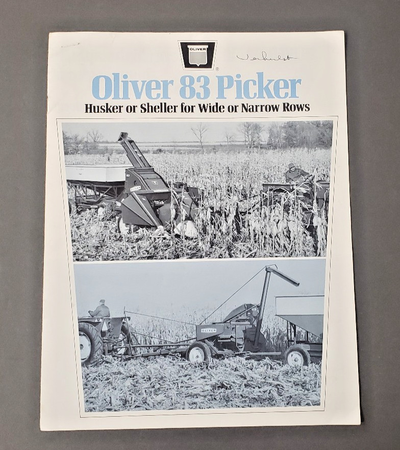 vtg LOT Farming Brochures Cockshutt Cobey Stan-hoist Owatonna Ferguson Tractor