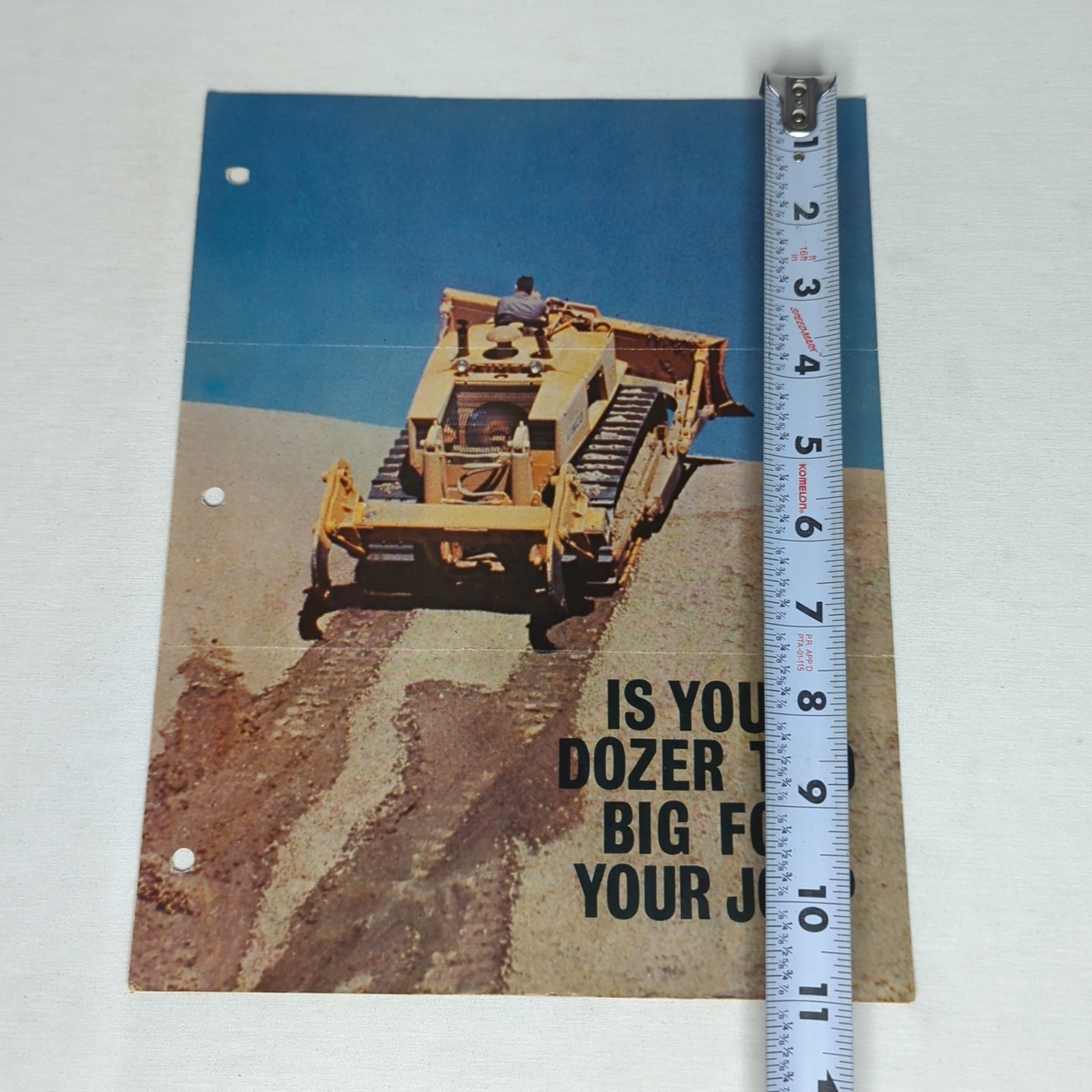 Eimco 106C power shift, high production dozer Brochure