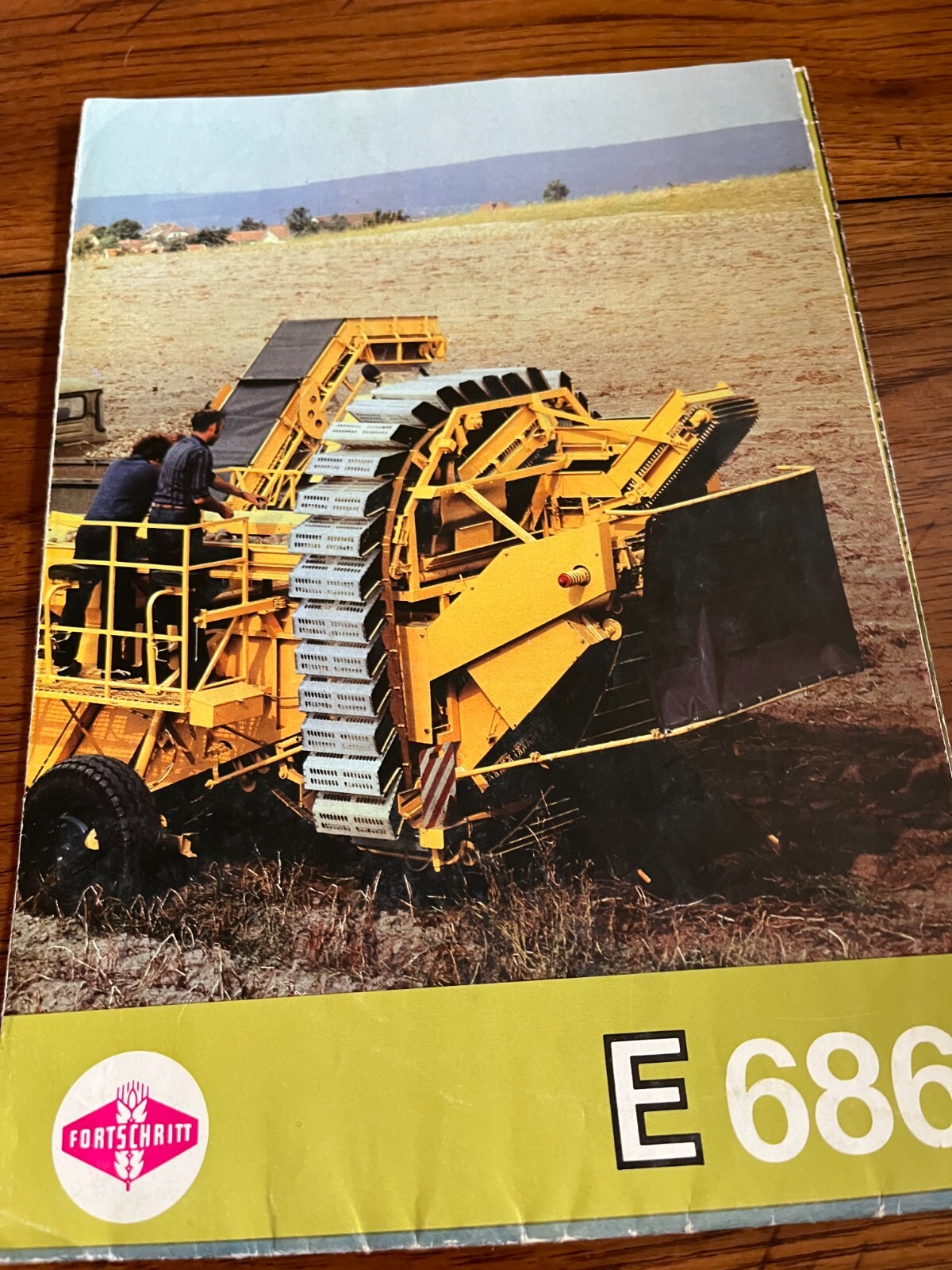 Fortschritt E686 Potato Harvester Brochure FCCA
