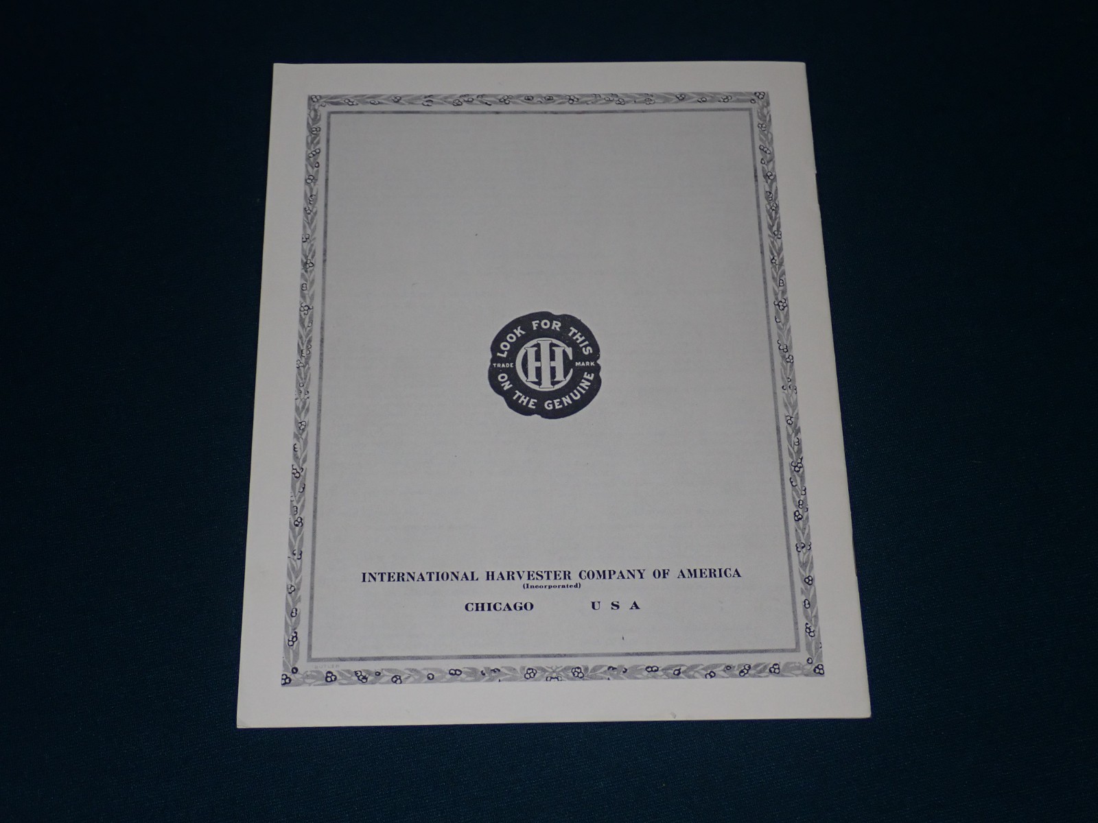 International Harvester Company IHC Spraying Outfits 1920s Catalog
