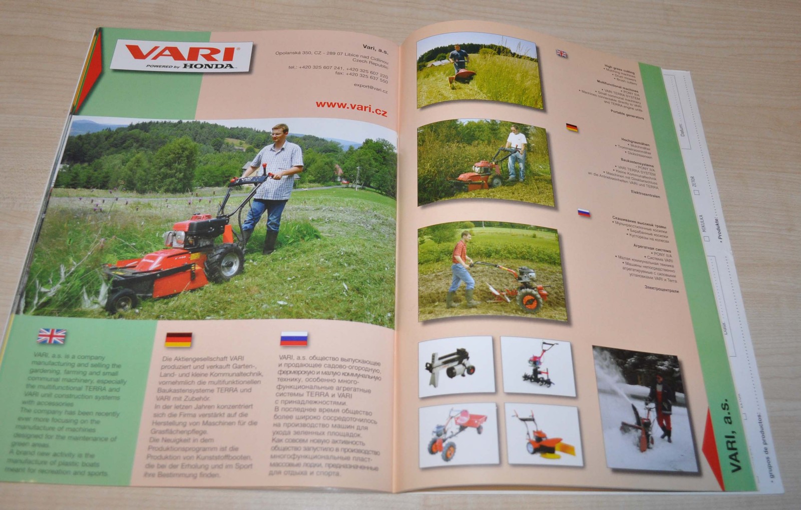 Czech Republic CZ 2007 Brno Catalog Agricultural Machinery Brochure Prospekt
