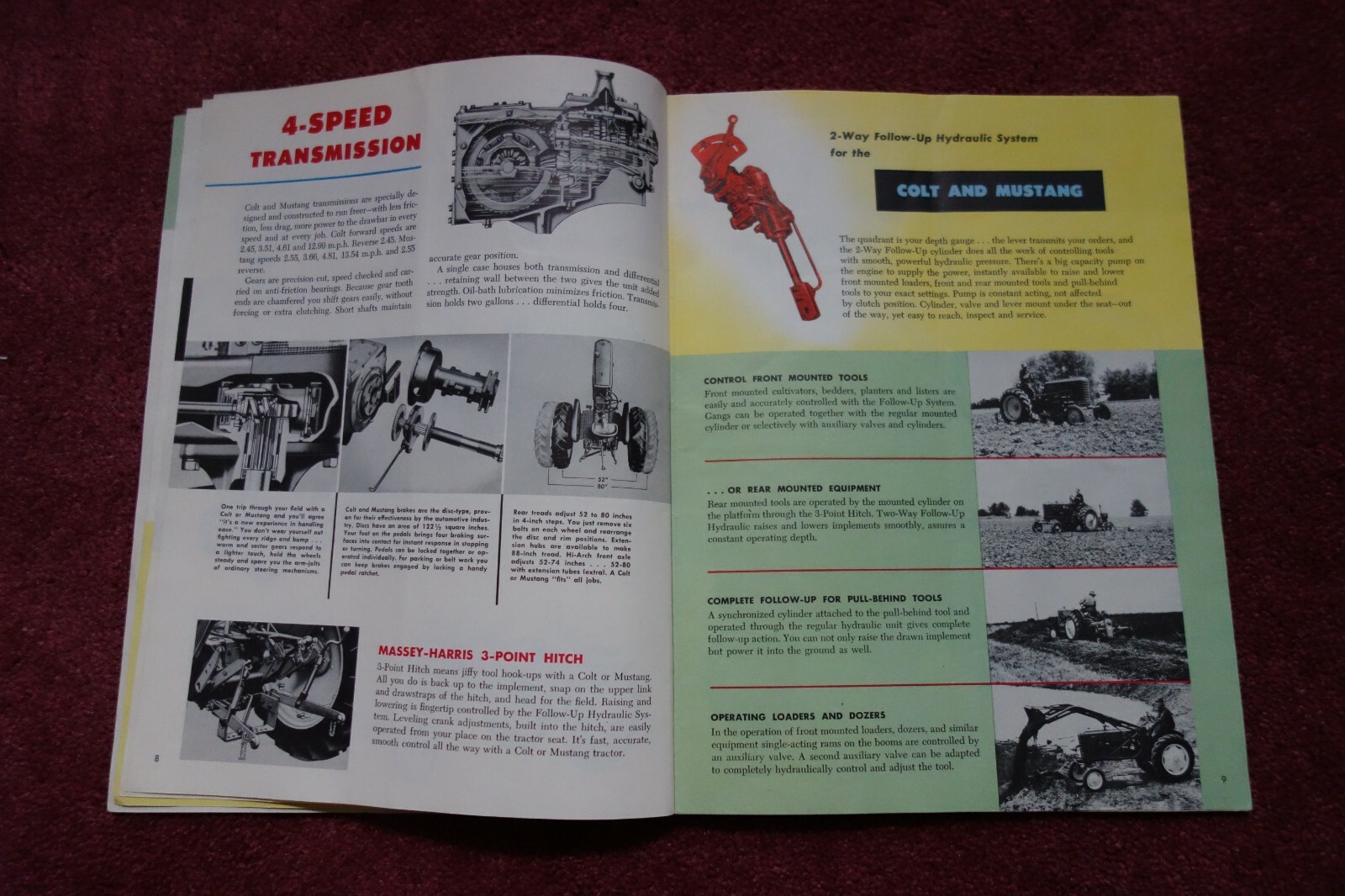 MASSEY HARRIS Tractors Buyer&rsquo;s guide Illustrated Full Color CATALOG