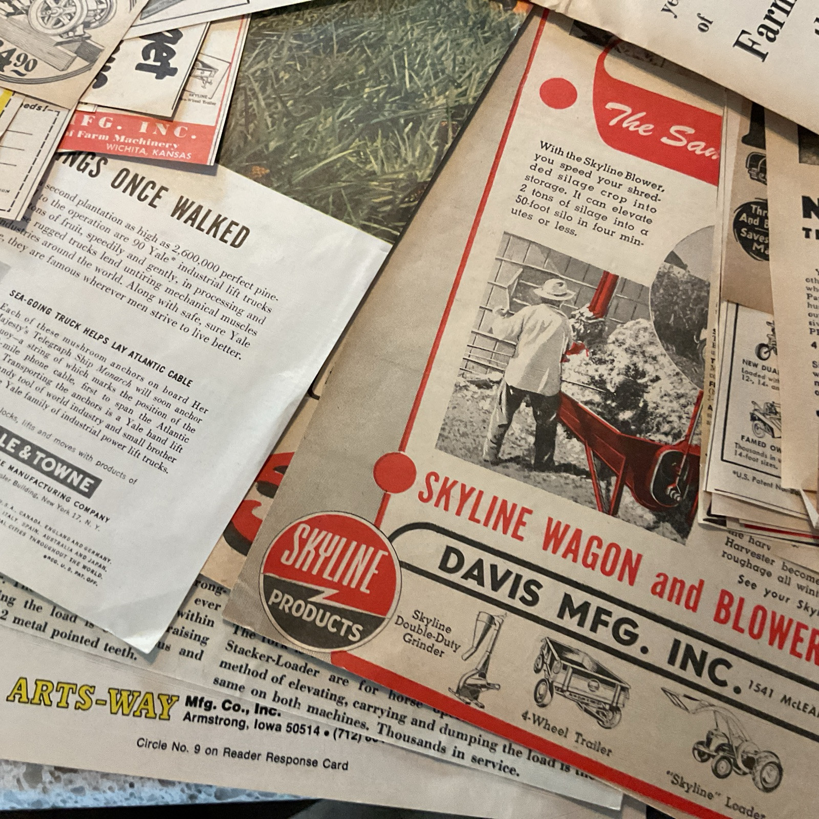 150+ Farming Agricultural Farm Related Print Ads 1920-70’s Vintage