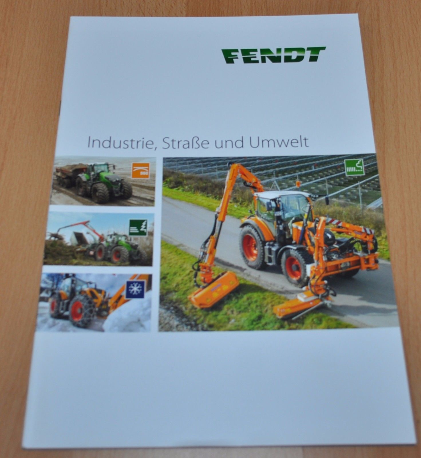 Fendt Applications tractors Brochure Prospekt
