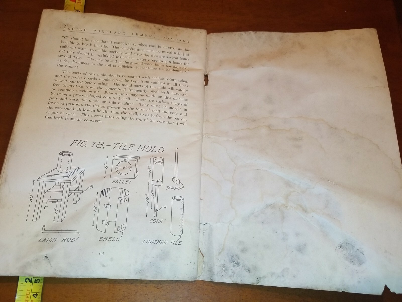 THE MODERN FARMER LEHIGH PORTLAND CEMENT CO BOOKLET ADVERTISMENT POOR