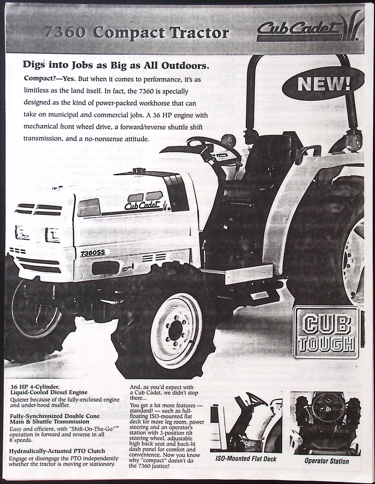 1999 Cub Cadet Dealer sales lot: Dealer Price List, The Big Event price list, Mo
