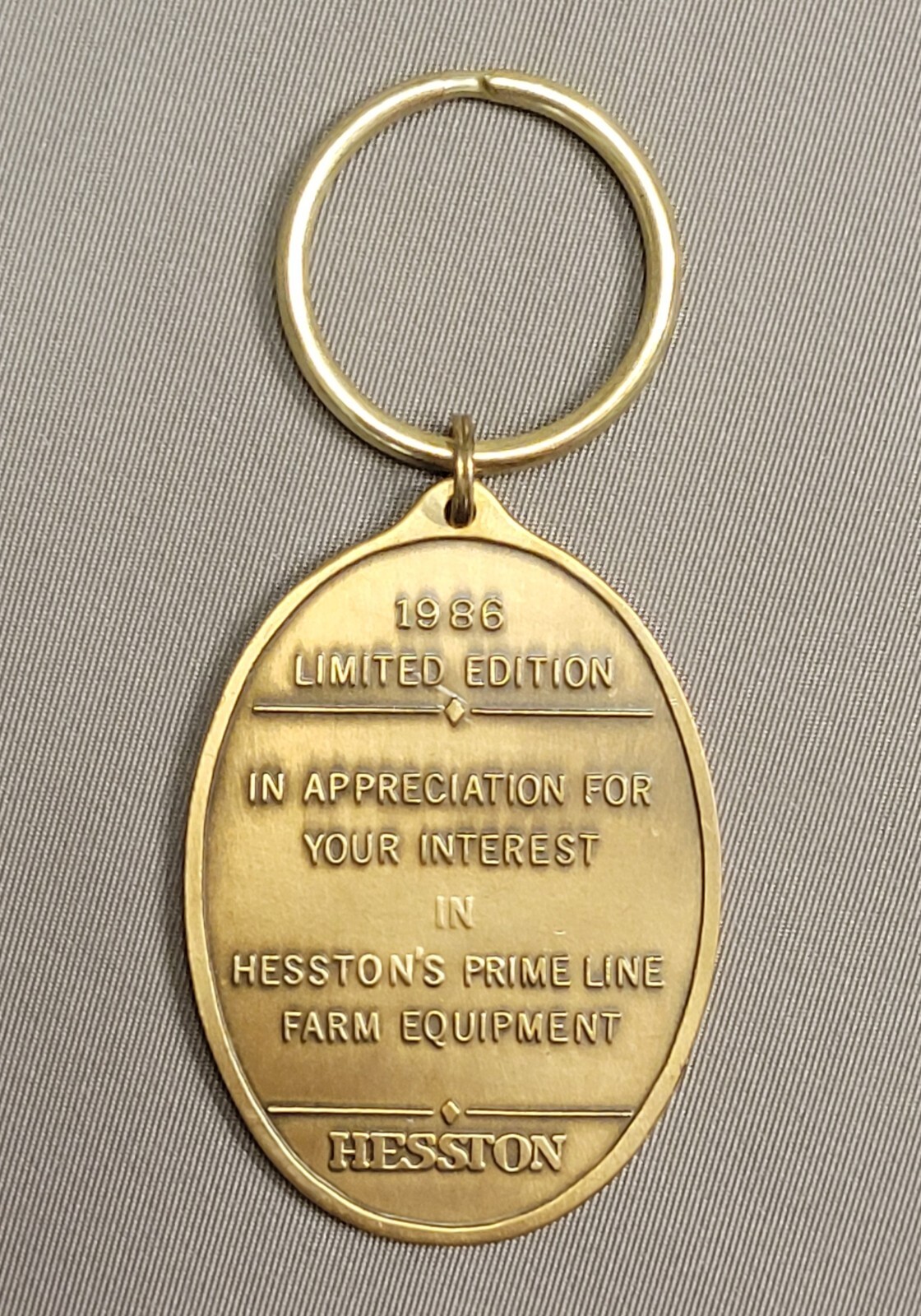 Hesston Prime Line 1986 Baler – Key Fob Limited Edition
