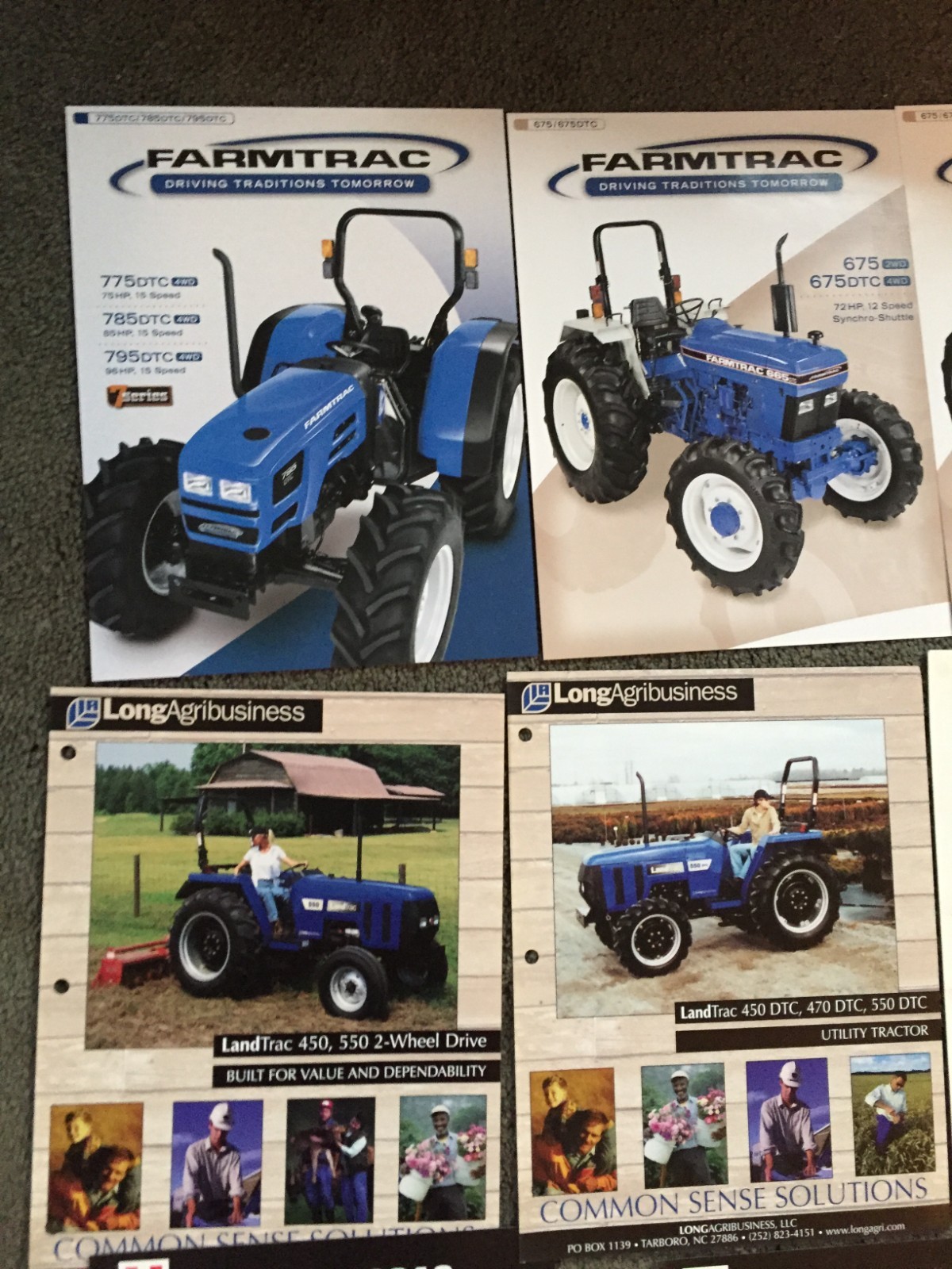 MASSIVE Lot of 113 Mixed &Rare tractor & equipment brochures Literature