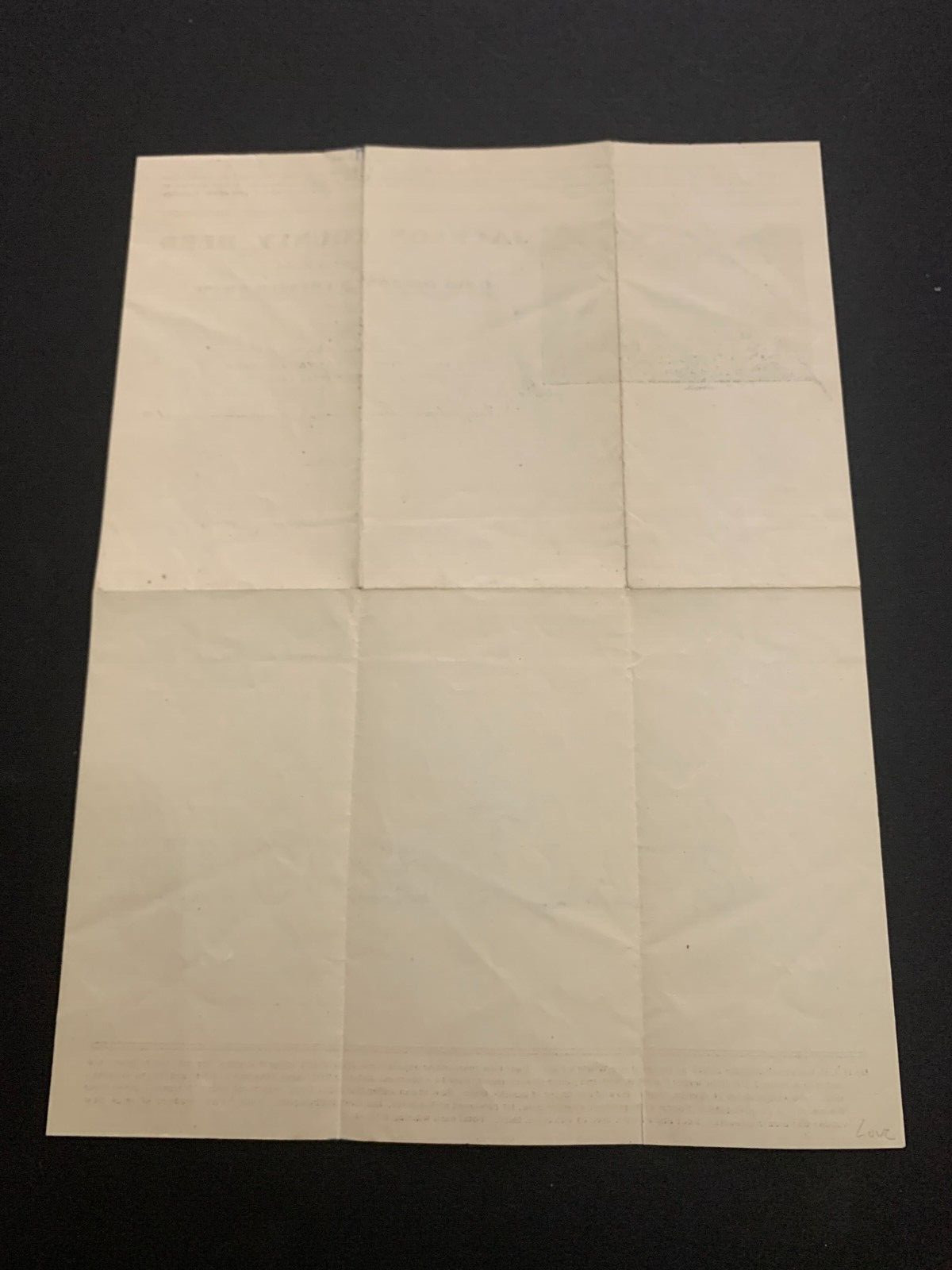 1905 Jackson County Herd O.I.C. Swine Letterhead Independence Missouri