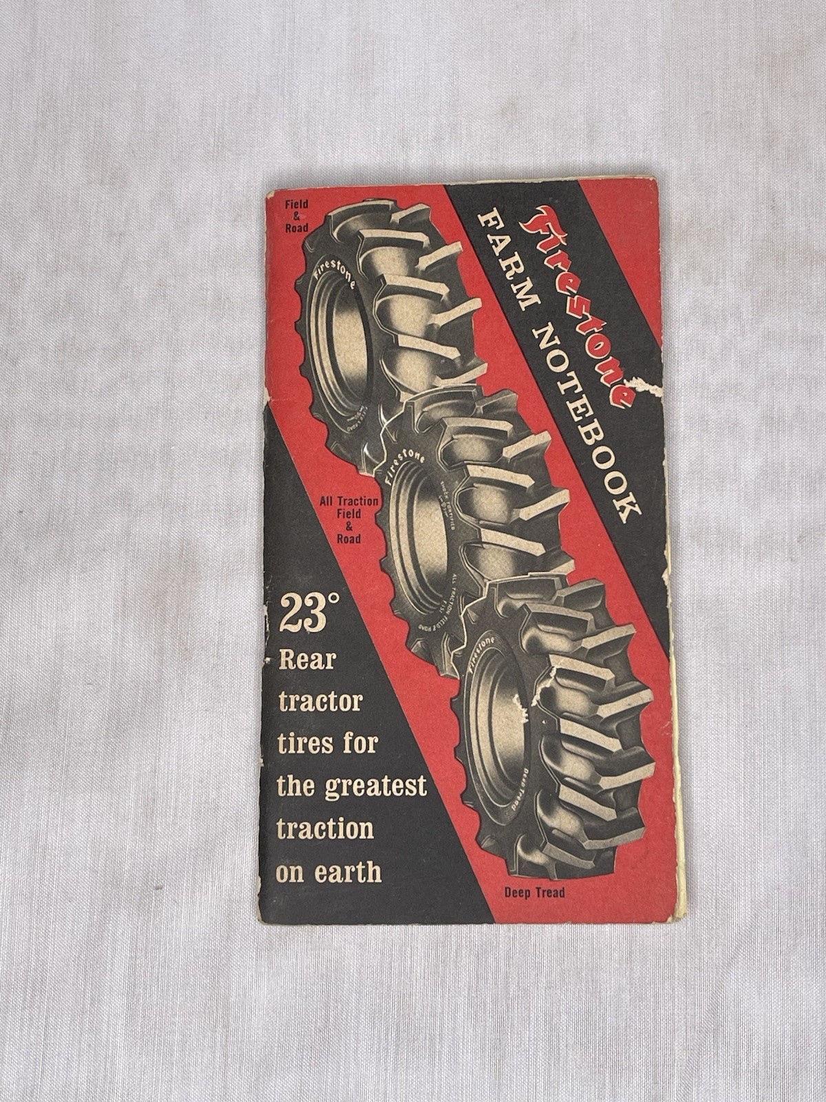 1967 Firestone Farm Notebook Tractor Tire Advertising Ed Hamil California