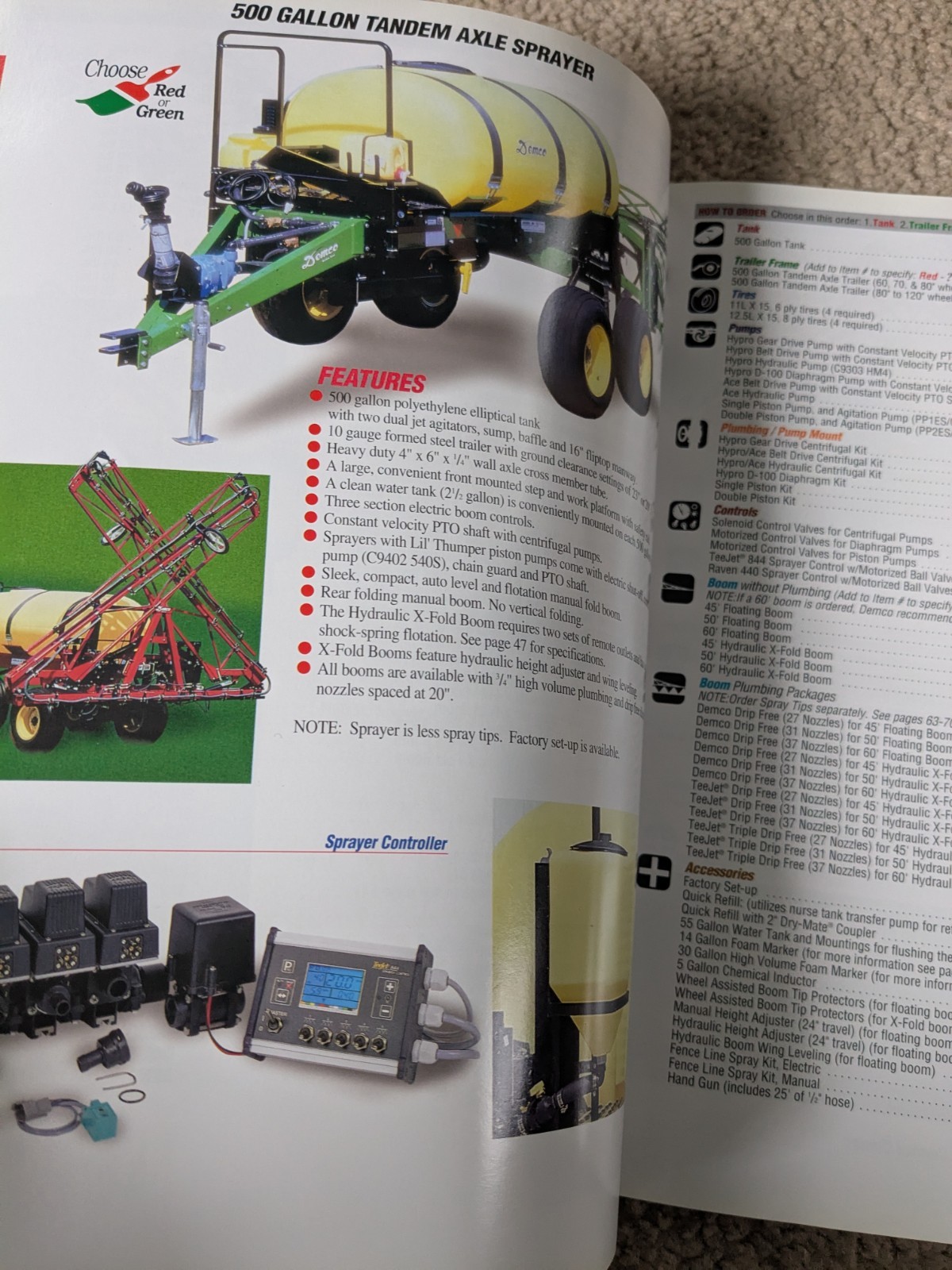 2001 Demco Farm Equipment Catalog