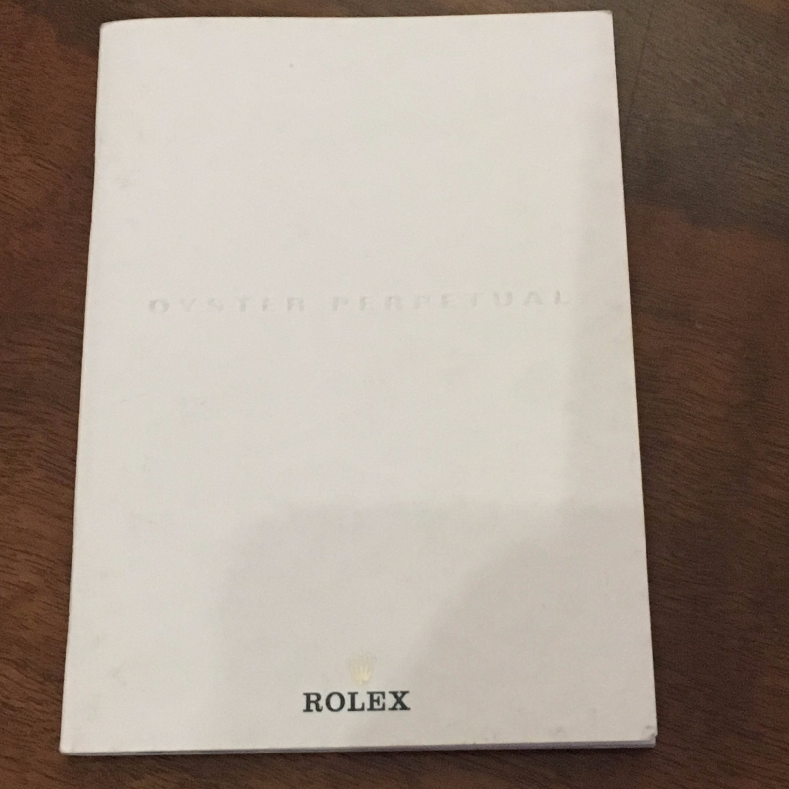ROLEX WATCH BROCHURE FROM ROME Y2K, YEAR 2000, 132.051 1-9.2000