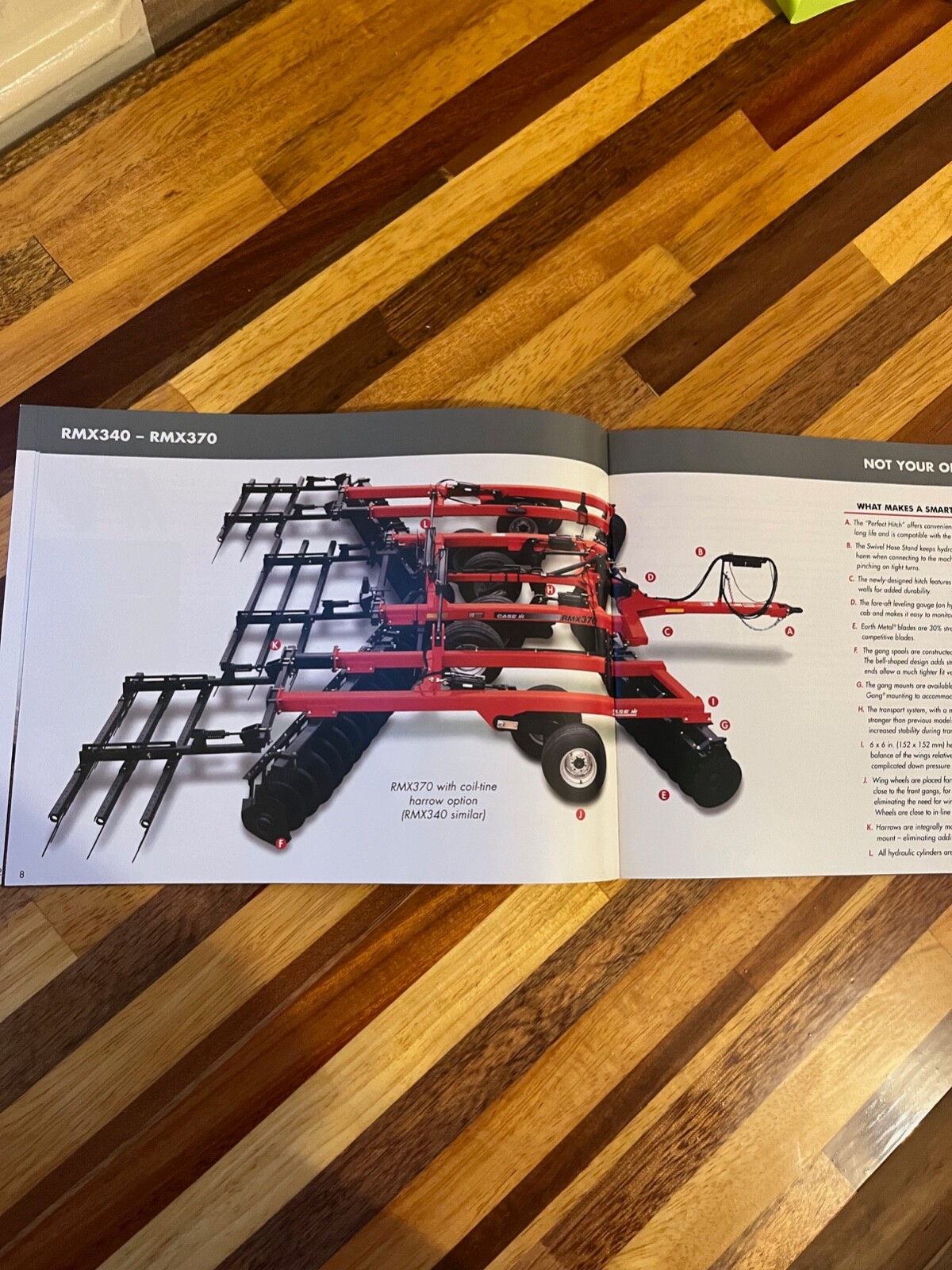 Case IH Tandem Disks sales brochure