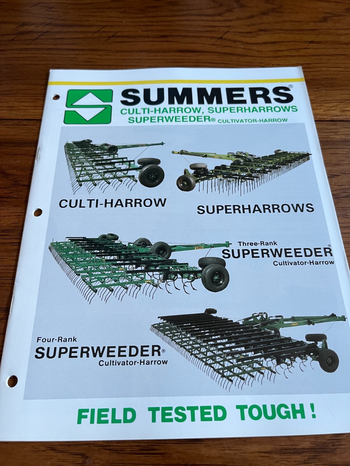 Summers Harrows Brochure FCCA