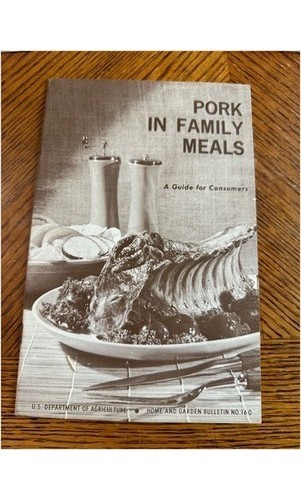 USDA Home & Garden Bulletins 1970s – Meat Freezing & Nutrition – 7 Pamphlets