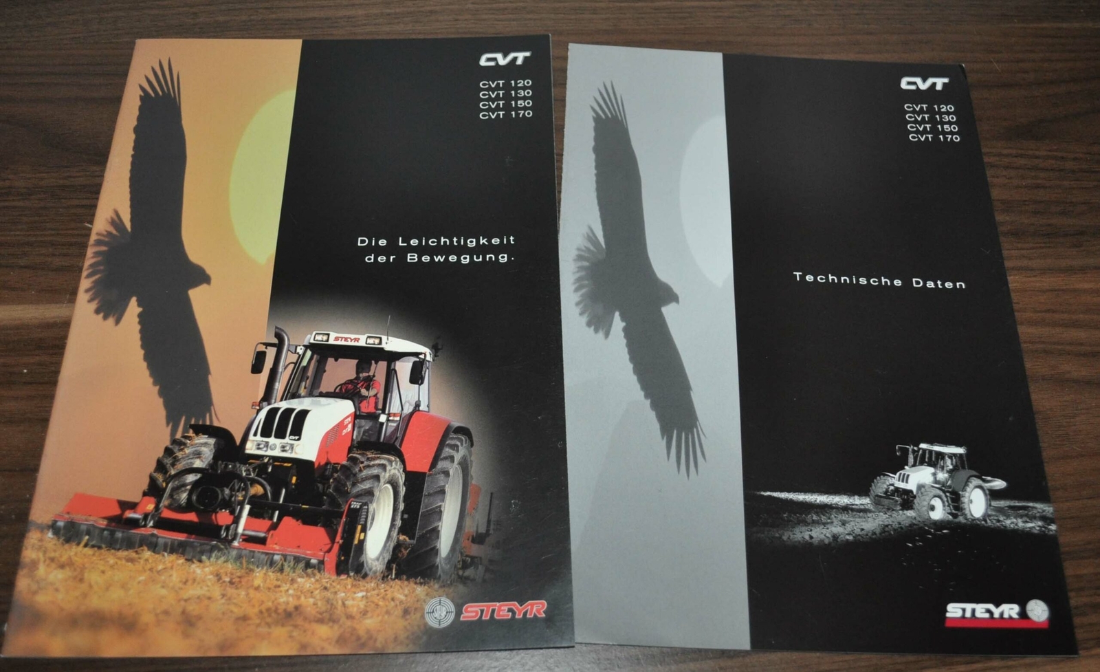Steyr CVT 120 130 150 170 Tractor Brochure Prospekt