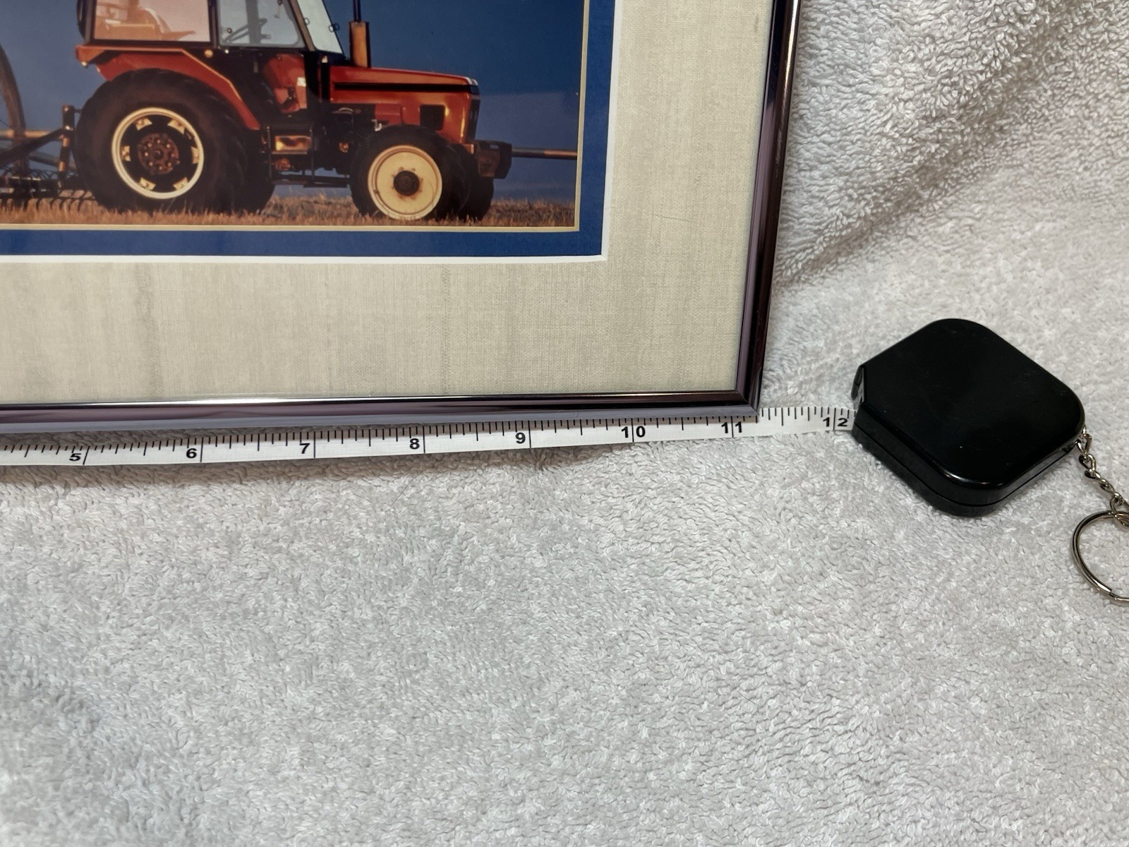Co-Op Advertisement Framed And Matted. Vintage Farm Themed