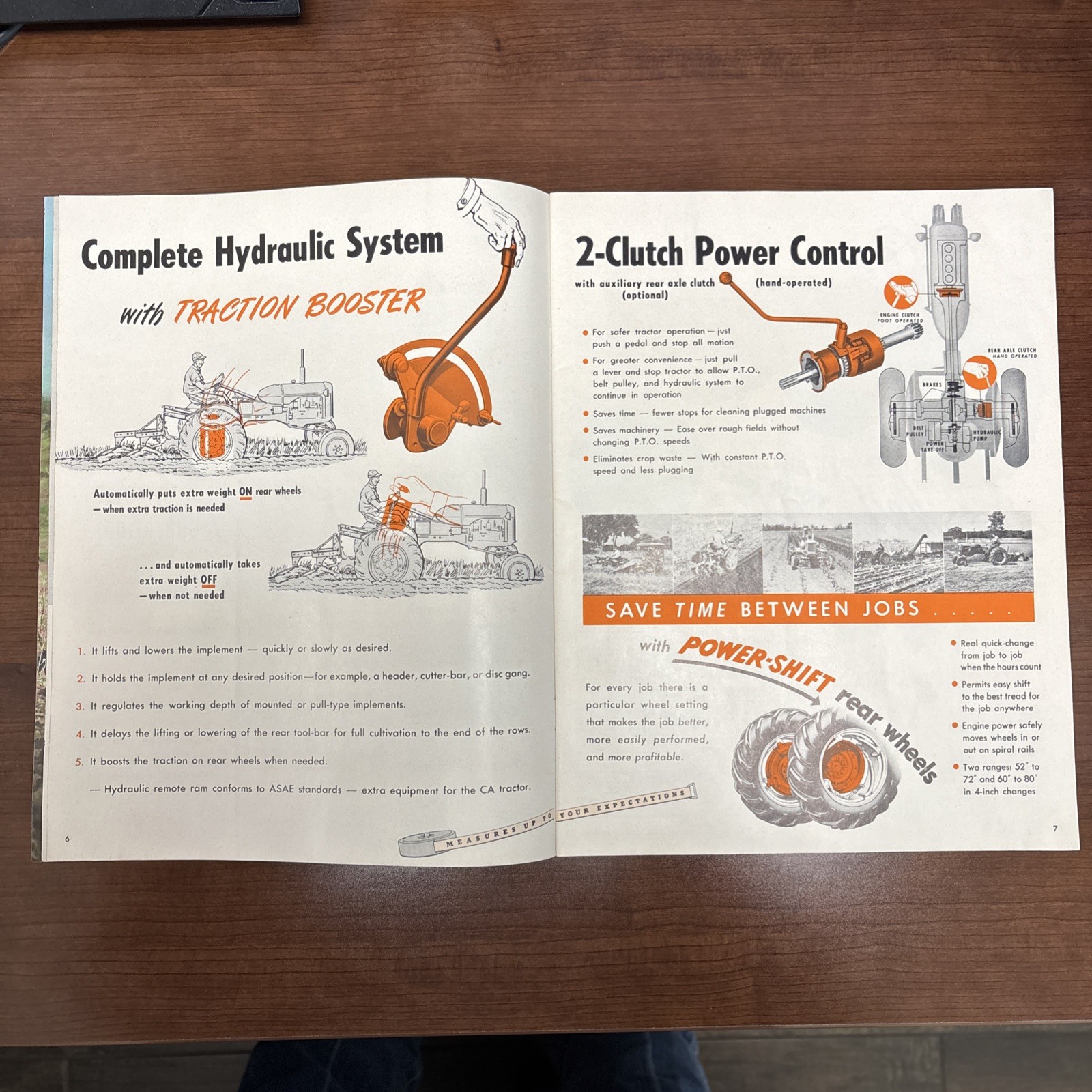 ALLIS CHALMERS BUYER’S GUIDE BETTER LIVING, BETTER FARMING 1950’S SALES BROCHURE
