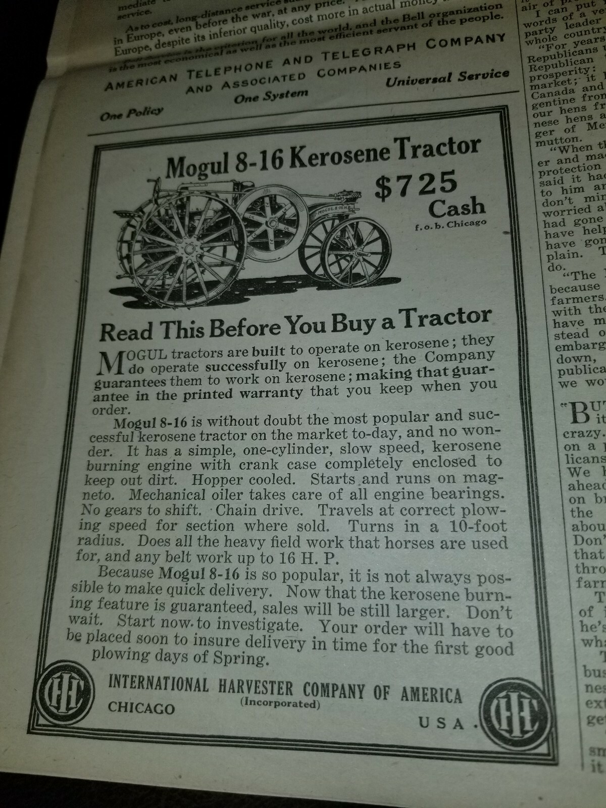 FARM and FIRESIDE The National Farm Paper 1917
