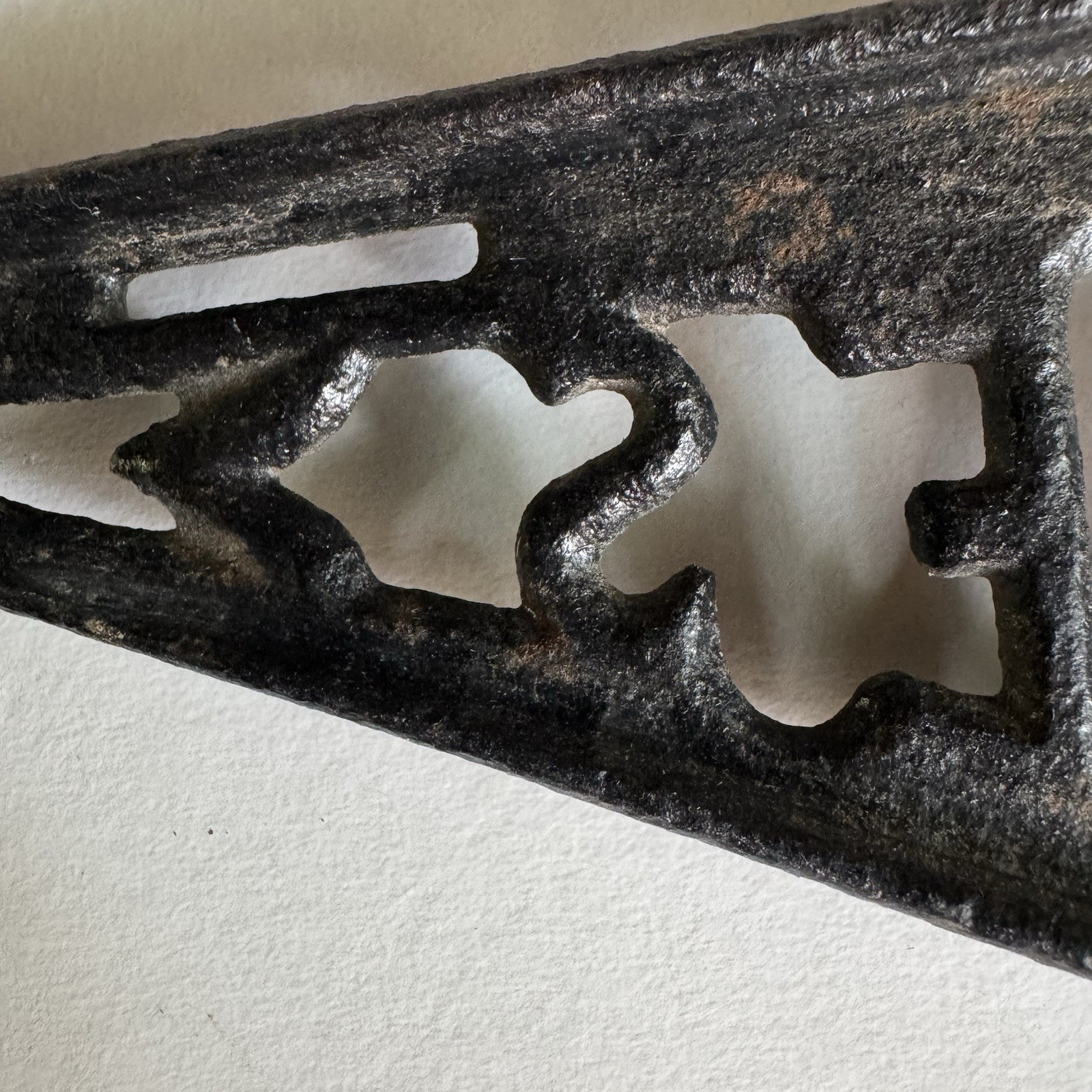 Antique JAMES Harness Hook Patented Cast Iron Fort Atkinson Wisconsin Documented