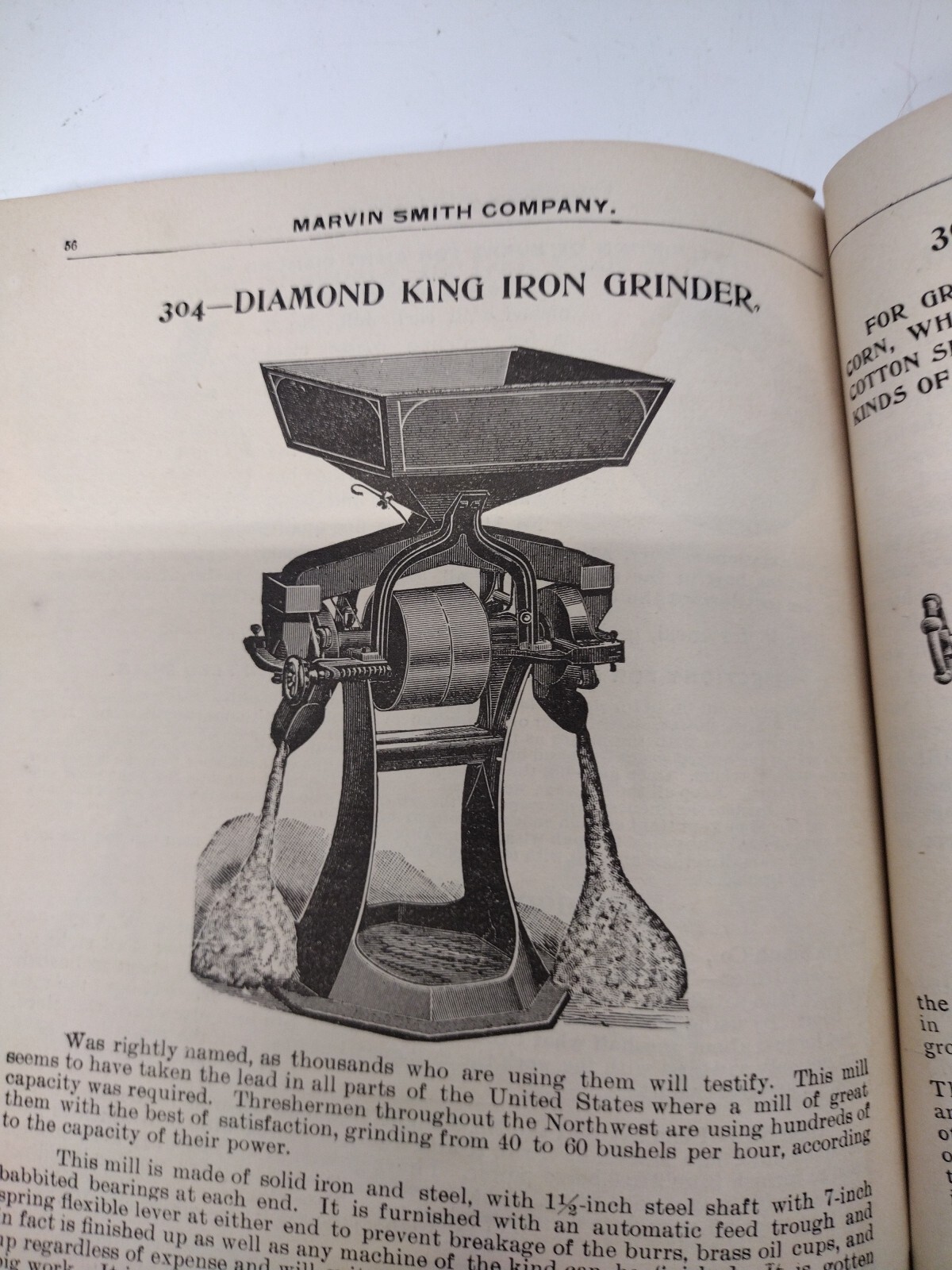 1897-98 Antique Marvin Smith Co. Farm Machinery, Ag Implements And Supplies Book