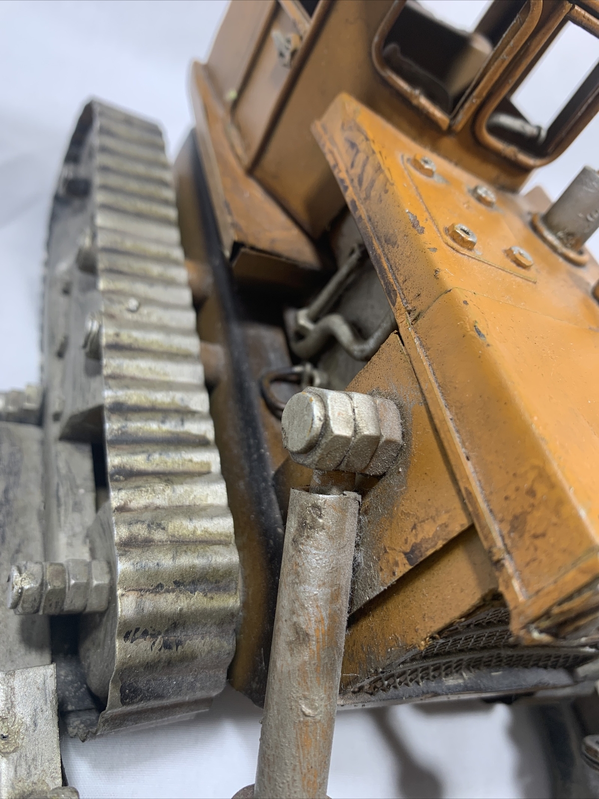 Bulldozer Metal Scale Model 12&Prime; Collector Construction Bulldozer Great Condition