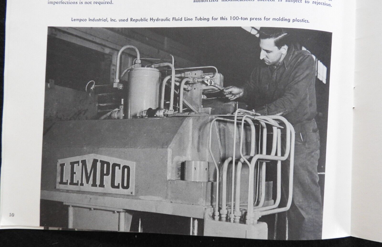 1961-67 Republic Steel Electrunite Steel Tubing Engineering Catalogs Sign Letter