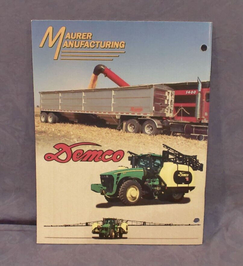 Maurer Manufacturing Demco 2013 Harvesting Equipment Catalog