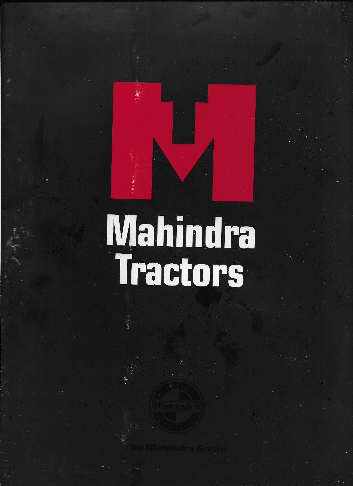 Original OEM Mahindra Tractors Dealer Sales Aid Brochure Booklet Folder Magazine
