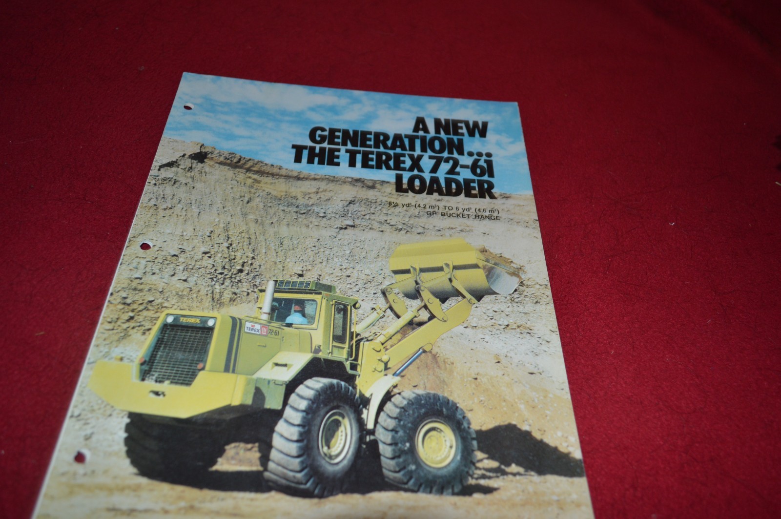 Terex 72-61 Loaders Loader Dealer&rsquo;s Brochure DCPA4 ver3
